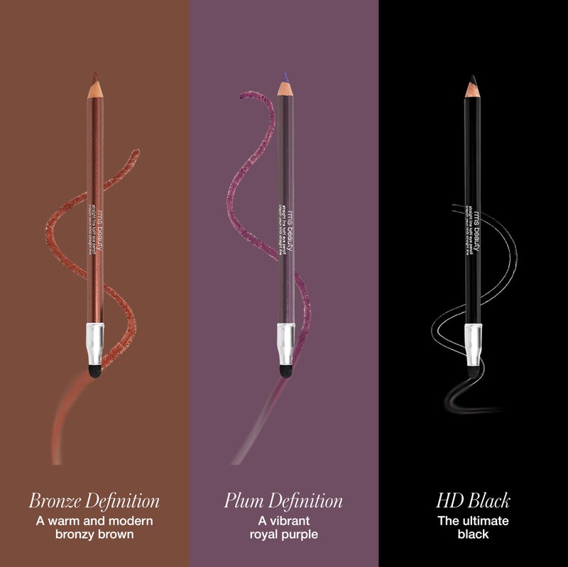 RMS Beauty Straight Line Kohl Eye Pencil â€“ Waterproof, Creamy, Long-Lasting, Smudge-Proof, Intense Rich Color, Natural Ingredients, Twist-Up, 0.04 oz - Image 3