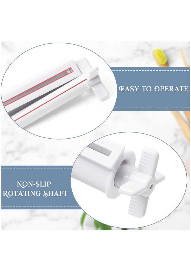 Toothpaste Squeezer, Creative Lazy Face Wash Mask Toothpaste Tube Roller Dispenser, Save Toothpaste, Cream, Home Essentials for Bathroom (6 Pack) - Image 3
