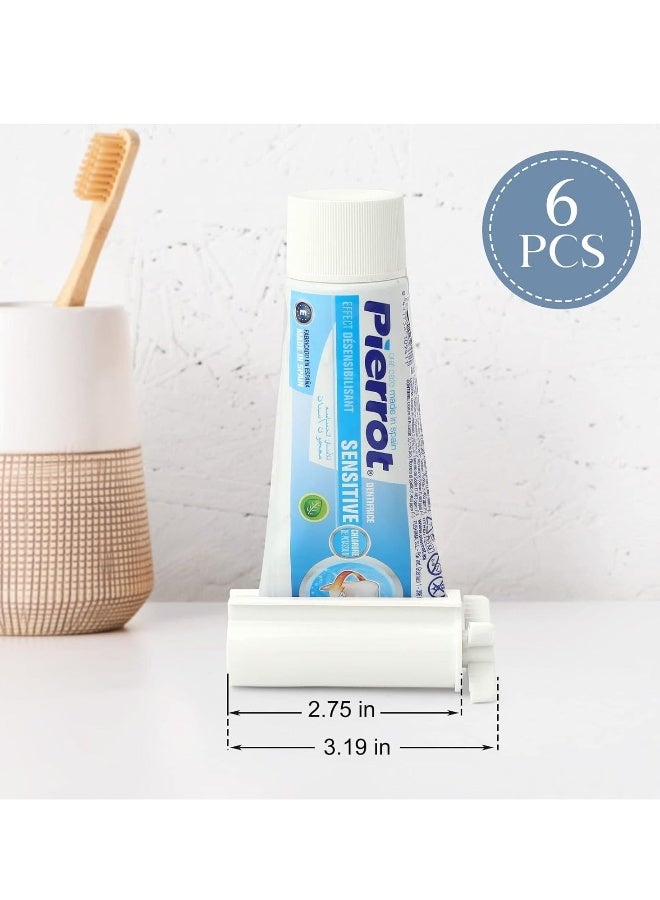 Toothpaste Squeezer, Creative Lazy Face Wash Mask Toothpaste Tube Roller Dispenser, Save Toothpaste, Cream, Home Essentials for Bathroom (6 Pack) - Image 5
