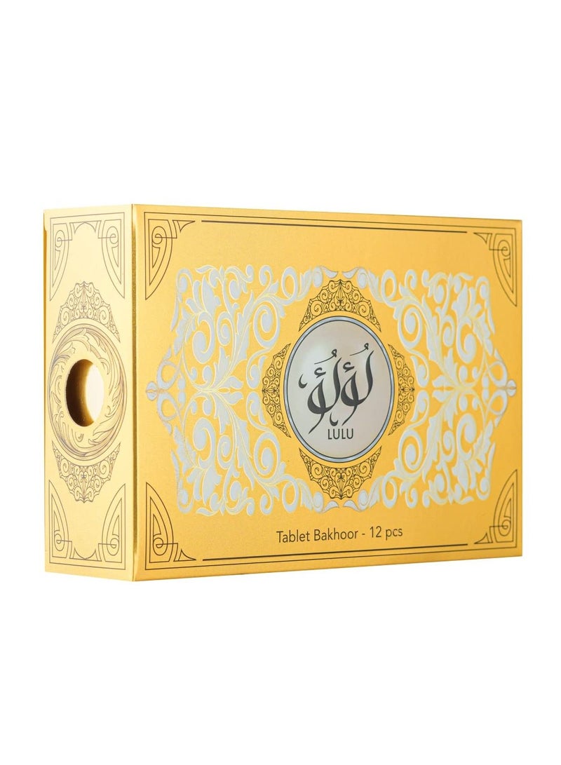 Hamidi Lulu Tablets Bakhoor Pack of 12
