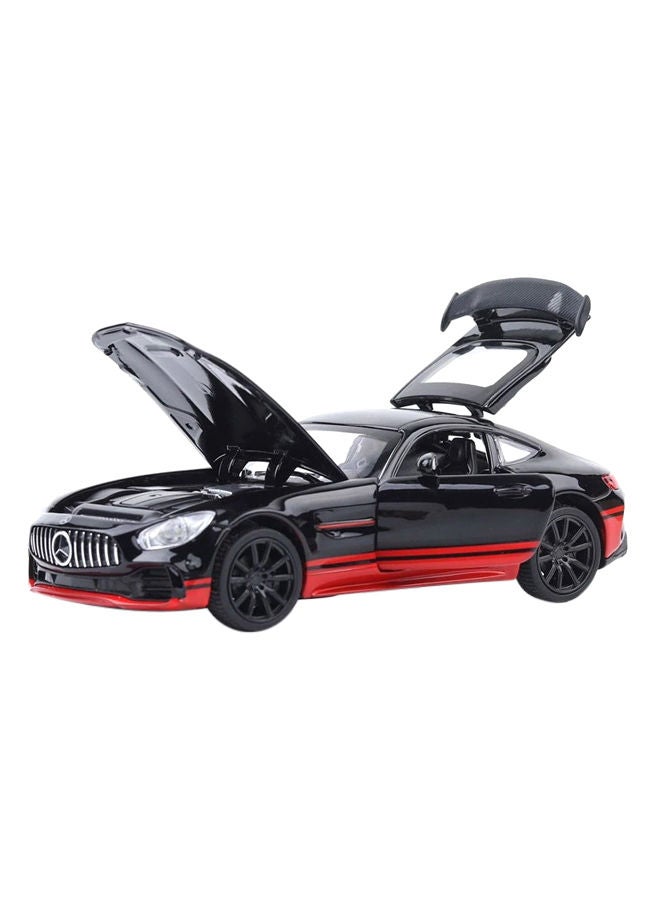 إسكدنيا نموذج سيارة لعبة لمجسم سيارة مرسيدس بنز AMG GTR متعدد الألوان 6.3x15x4سم - Image 1
