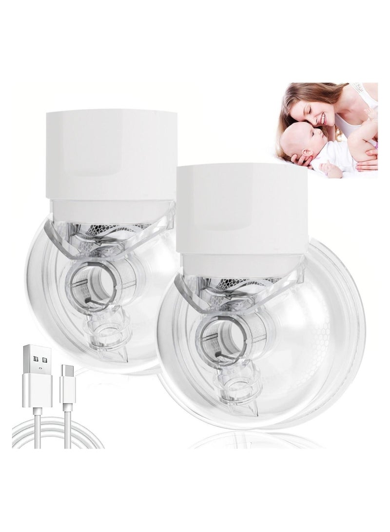 Gonice Wearable Breast Pump Electric Hands-Free - Convenient Portable and Pain-Free Pumping - Image 1
