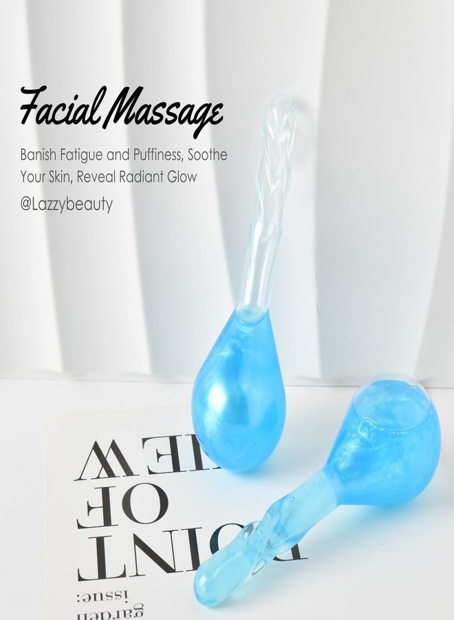 Lazzybeauty Facial Ice Globes Cryo Sticks, Cooling Beauty Tool for Face, Neck & Eyes, Helps Reduce Puffiness, Refine Pores & Smooth Fine Lines, Cryotherapy Roller for At-Home Skincare Routine - Image 2