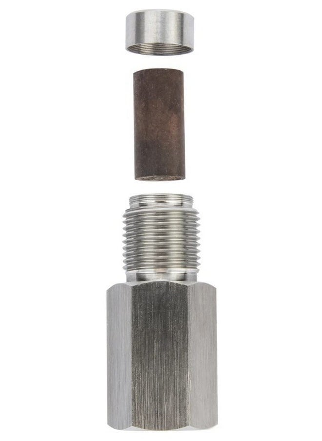 GUDOO - Universal Car Oxygen Sensor Spacer with Filter  Engine Light Adapter Bung for Exhaust and Catalytic Converter Fix - Image 1
