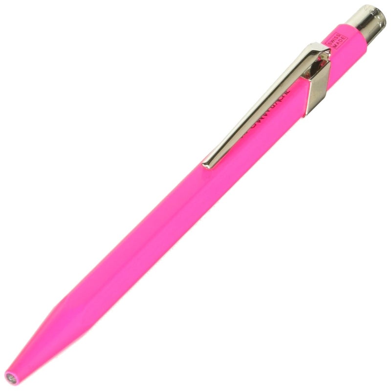Caran D'ache Metal Collection Fluorescent Pink/Purple Ballpoint Pen (849.090) - Image 1