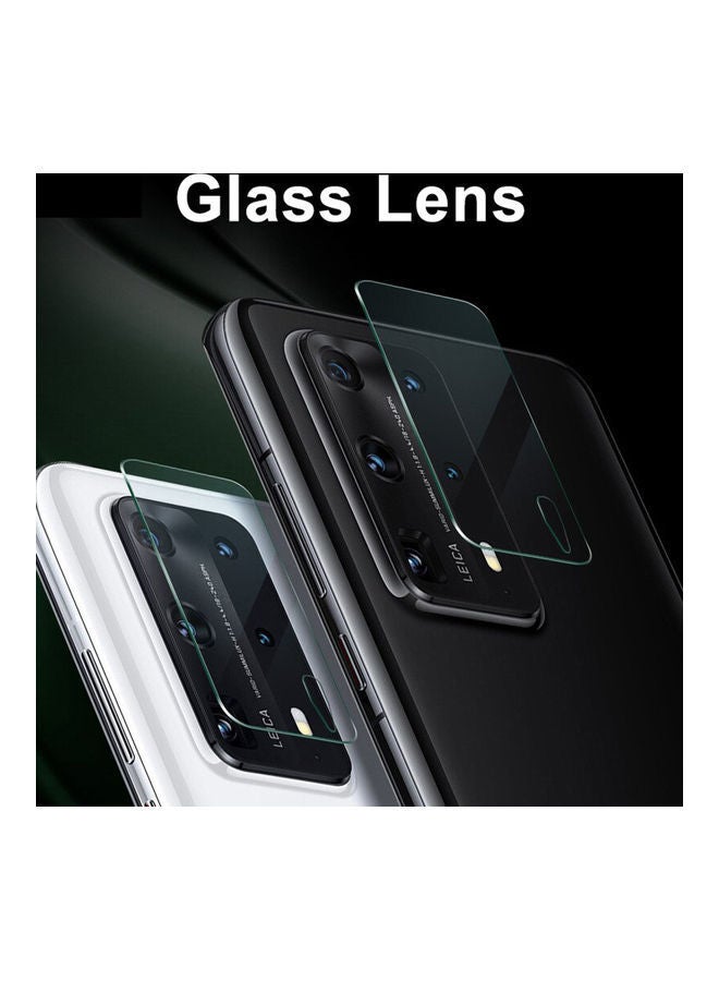 NIBEMINENT Camera Lens Glass Protector For Huawei P40 Pro Plus Clear - Image 3