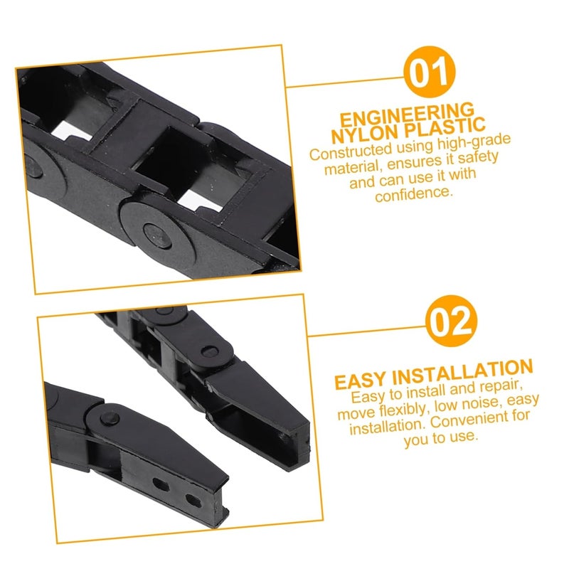 1pc Printer Towing Chain Cable Carrier for Efficient Movement Tight Spaces Suitable for Machinery and Electronics - Image 4