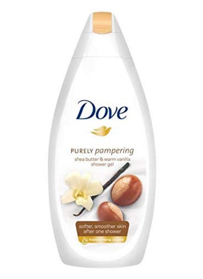 Dove - Purely Pampering Shea Butter And Warm Vanilla Body Wash 500 ML - Image 1