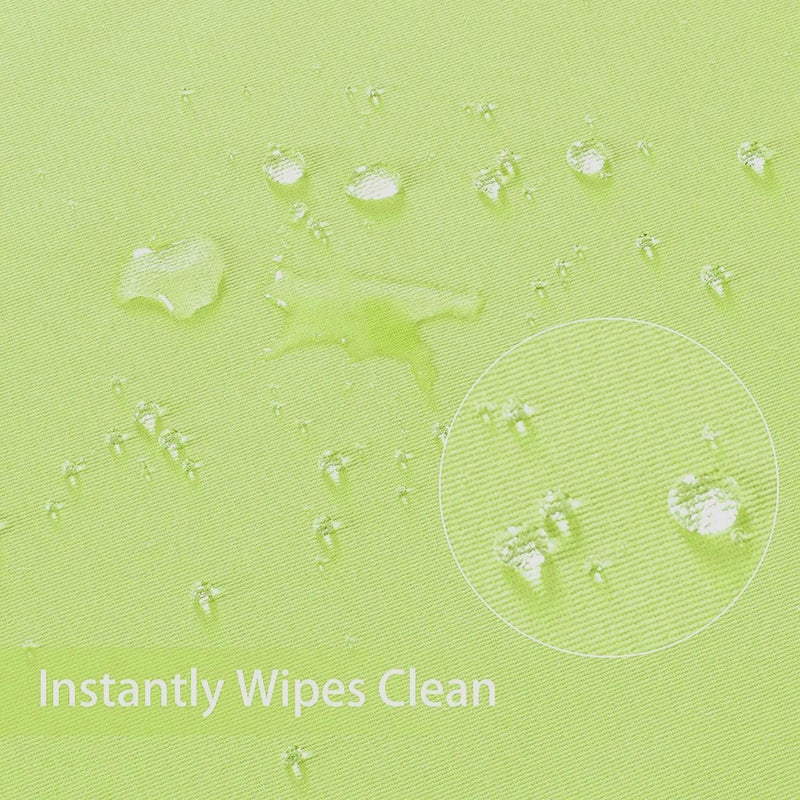 Obstal Strong durable raw material 210GSM Rectangle Table Cloth - Heavy Duty Water Proof Microfiber Tablecloth, Decorative Fabric Table Cover for Outdoor and Indoor Use (Light Green,60 x 120 Inch) Budget friendly sizing alternatives - Image 2