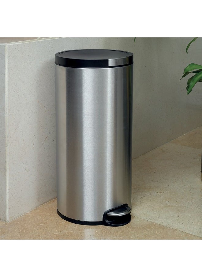 DANUBE HOME EKO 30L Artistic Step Bin – Stainless Steel Pedal Trash Can with Soft Close Lid for Kitchen, Office, Bathroom – Sleek Hygienic Waste Bin Modern Design  - Image 3