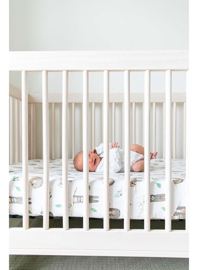Copper Pearl Premium Fitted Knit Crib Sheet/Toddler Sheet Noah - Image 4