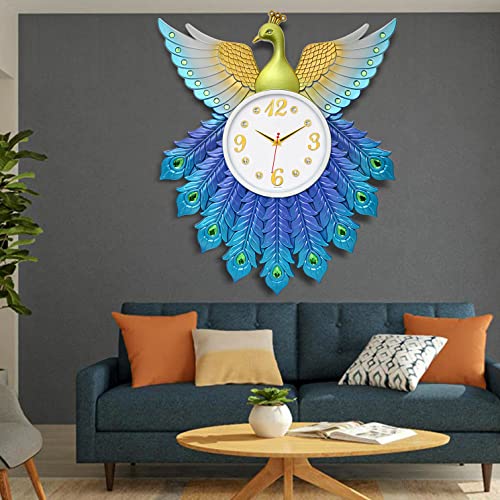 Harbour Analog Latest Stylish New Models Wall Clock for Home Living Room Hall Bedroom (Size Height 58 CM X Width 48 CM)- Home Decor Big Size Wall Clock Mz 921 LBH 3 - Image 1