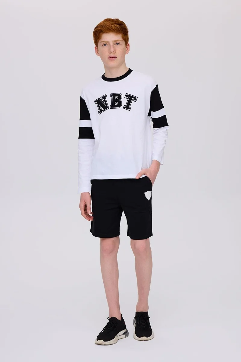 NEBBATI - Invalid brand Bg Store Boy White Tshirt