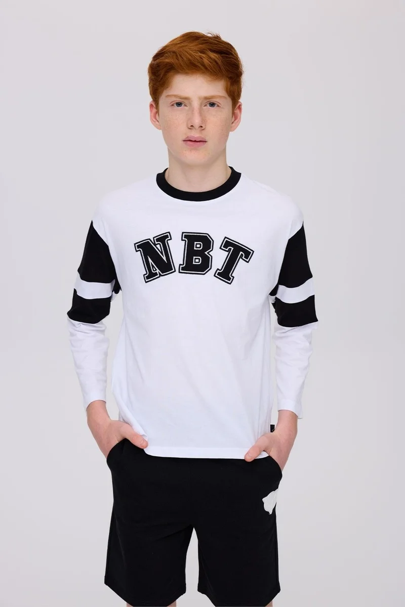NEBBATI - Invalid brand Bg Store Boy White Tshirt