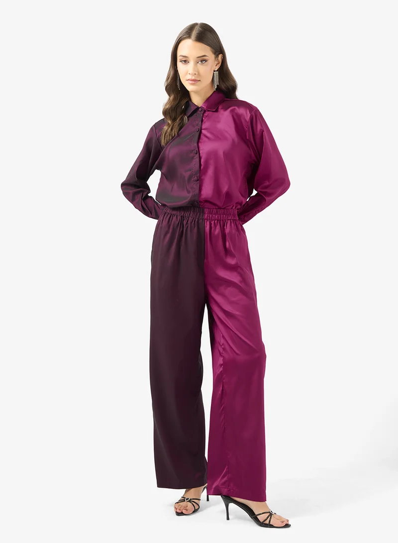Color Block 2Pcs Set
