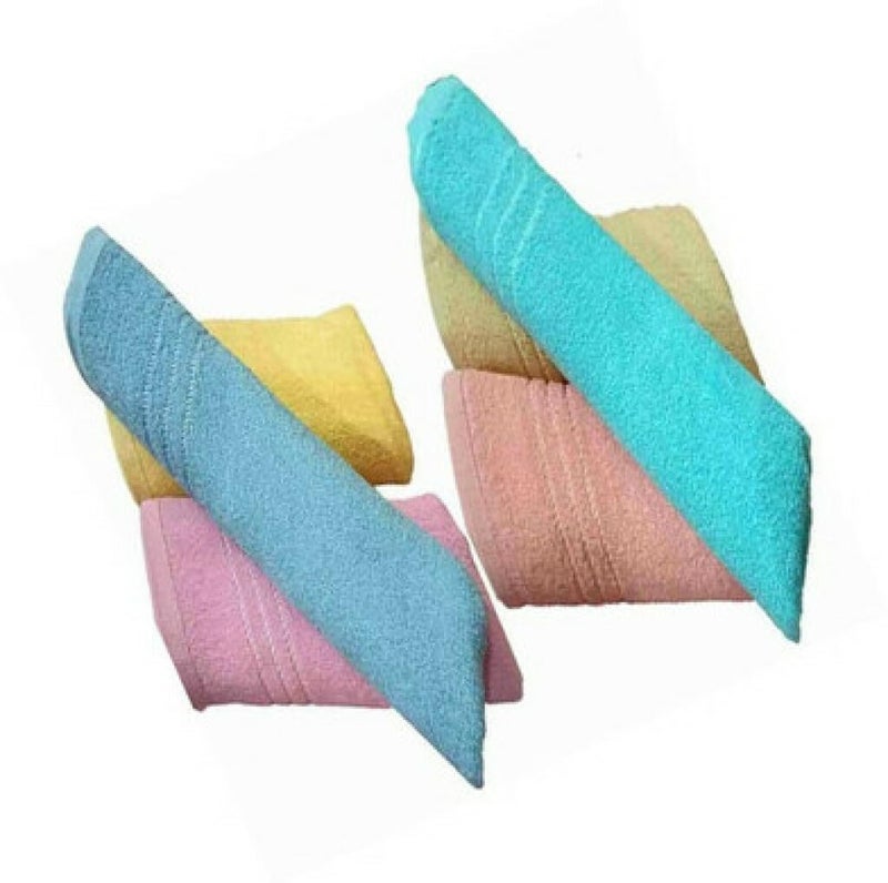 SNAN Handface for Men Towel Combo Multicolor Cloth Napkins 6 SheetsTB50