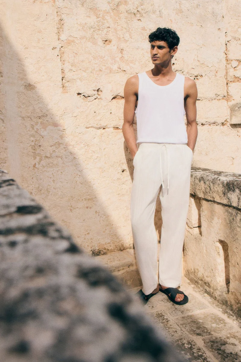 H&M Pyjama vest top and bottoms