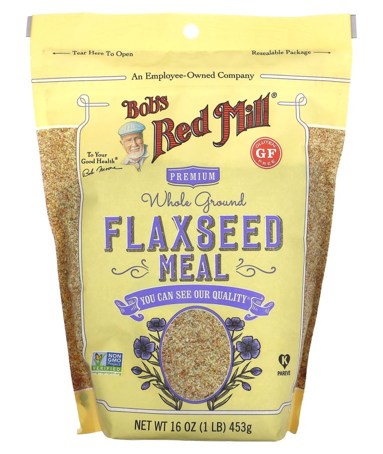 Bob's Red Mill Premium Whole Ground Flaxseed Meal 1 lb (453 g)