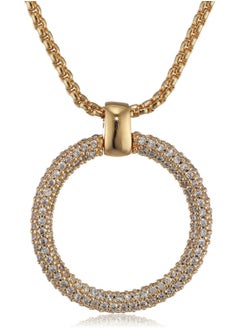 Esprit Women's Peribess Brass White Cubic Zirconia Circle Pendant Necklace, Yellow Gold - pzsku/ZF99A41F5A2C4B44C2D7EZ/45/_/1716445347/8321bf66-535c-400d-af3d-ff3e4bc0b744