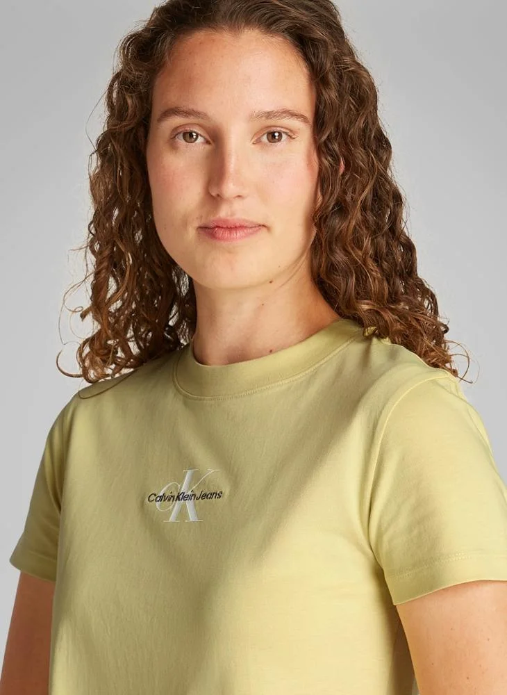 Calvin Klein Jeans Logo Crew Neck T-Shirt