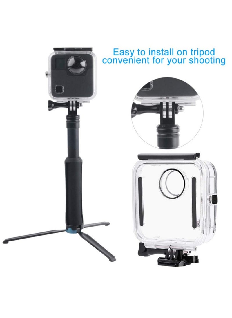 KASTWAVE - Waterproof Housing Case, 45M Underwater Protective Diving Case Housing Shell Replacement Cover for GoPro Fusion - Image 1