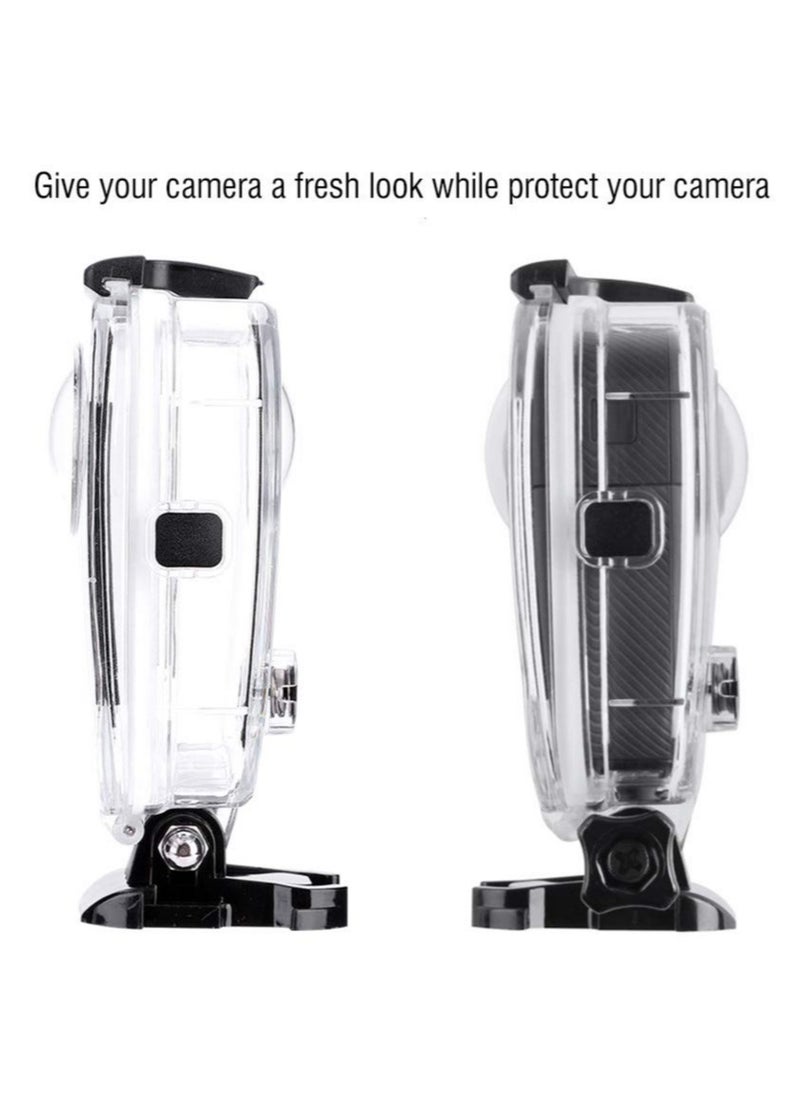 KASTWAVE - Waterproof Housing Case, 45M Underwater Protective Diving Case Housing Shell Replacement Cover for GoPro Fusion - Image 1