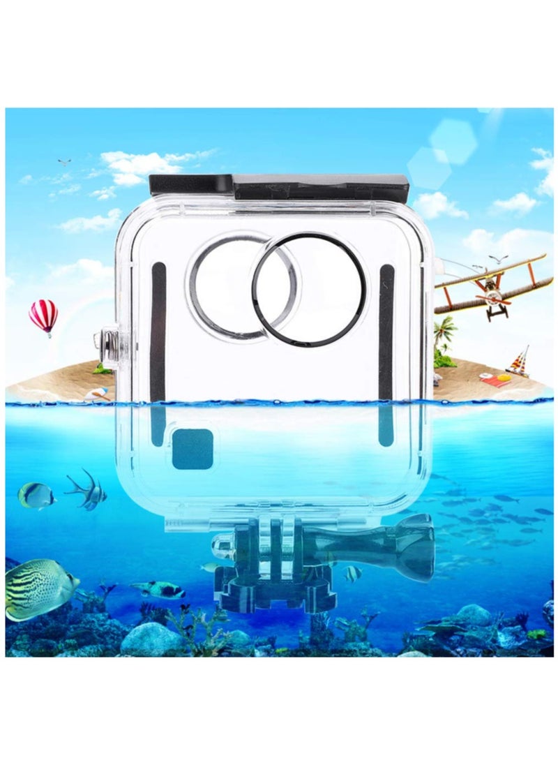 KASTWAVE - Waterproof Housing Case, 45M Underwater Protective Diving Case Housing Shell Replacement Cover for GoPro Fusion - Image 1
