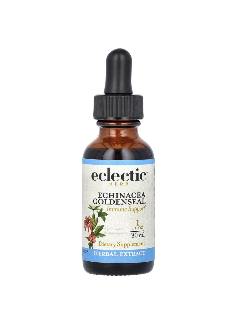 Eclectic Herb Herb, Echinacea Goldenseal, 1 fl oz (30 ml)