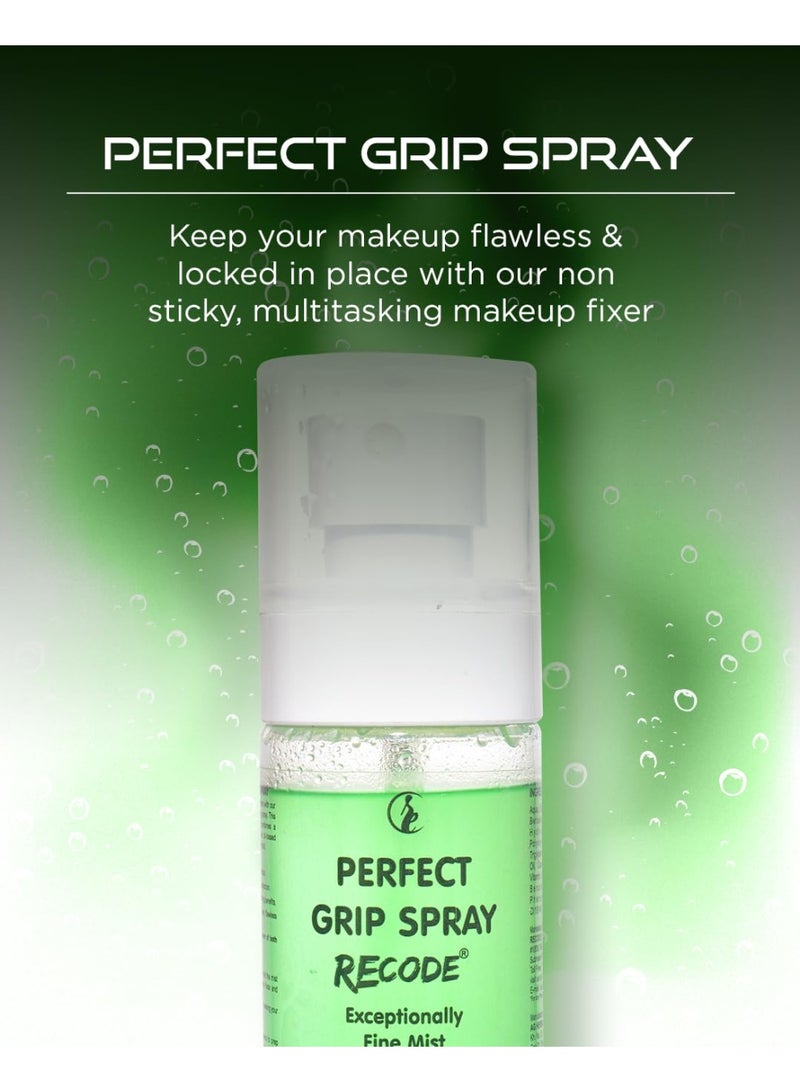 Recode Perfect Grip Spray Makeup Fixer 50 Ml|Dewy Finish|Vitamin E Enriched|Long Lasting|Keeps Makeup Intact|Hydrates, Soothes & Refreshes Skin - Image 3