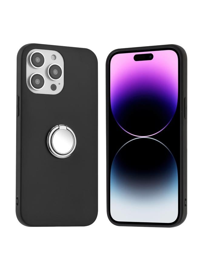 اس-توب جراب لهاتف iPhone 14 Pro Max غير لامع مزود بحلقة من مادة TPU - Image 1