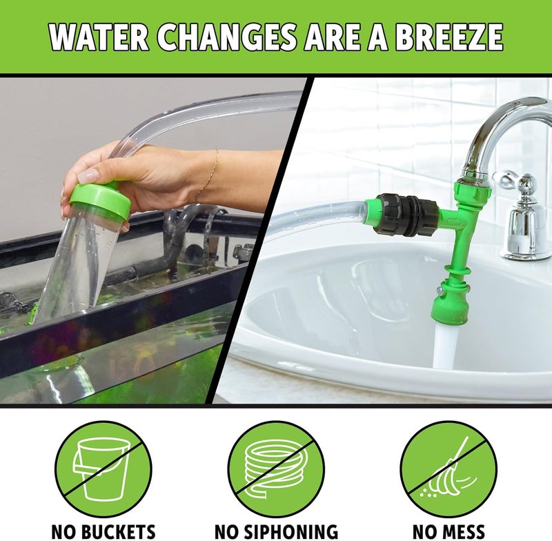 Python No Spill Clean and Fill Aquarium Maintenance System, Gravel Cleaner and Water Changer, 50 Foot - Image 3