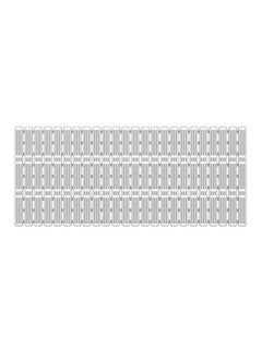 MIXDE Anti Slip Rectangular Shower Mat With Suction Cups And Drain Holes, 90 X 40 CM  - Image 1