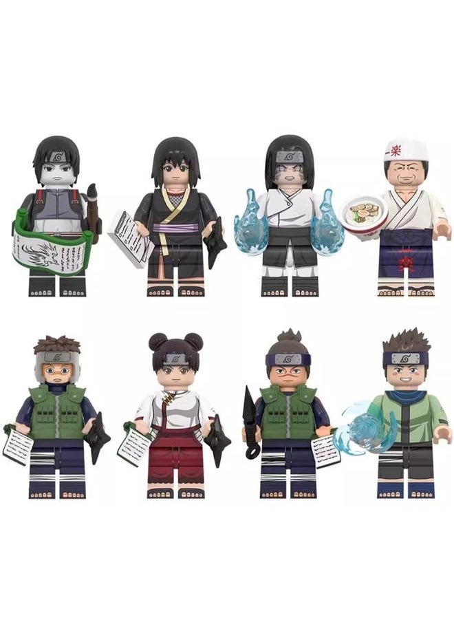 Children's Small Particles Fire Ninja Assembly Building Blocks Toys (Eight Sets)  - Image 1