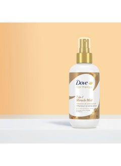Dove Dove Hair Therapy 7-in-1 Hairspray for Visibly Damaged Hair Miracle Mist + Vitamin C Leave-in Spray to Strengthen and Nourish 7.5 oz  - Image 5