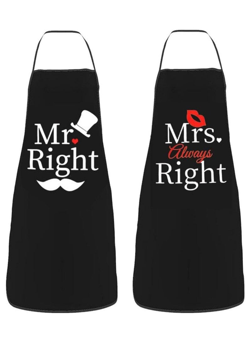 أوزيغالور قطعتان مريول زوجي - مريول مطبخ قطني للطبخ والخبز، تصميم unisex - Image 1