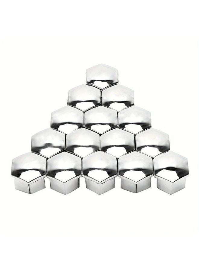 15pcs Premium ABS Polished Silvery Wheel Nut Caps Compatible with Peugeot 308 307 207 508 3008 Citroen C5 C4l C2 - Image 5