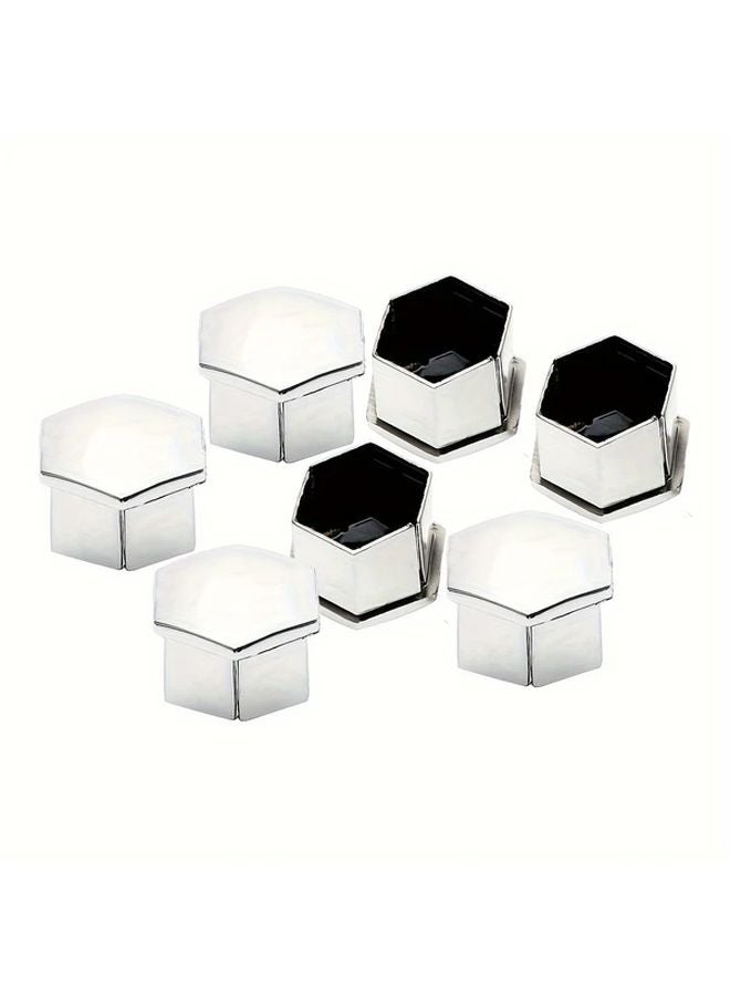 15pcs Premium ABS Polished Silvery Wheel Nut Caps Compatible with Peugeot 308 307 207 508 3008 Citroen C5 C4l C2 - Image 4