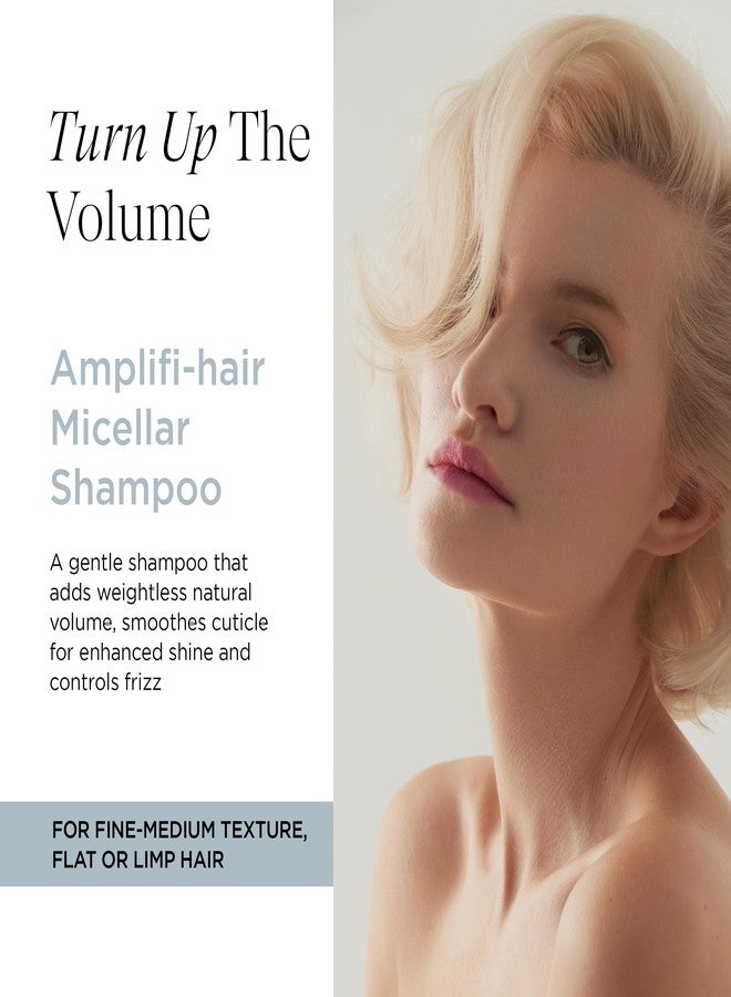 Intelligent Nutrients Amplifi-hair Micellar Shampoo, Plant-Powered Volumizing Shampoo for Fine Hair, Vegan Formula, 32 Oz - Image 2