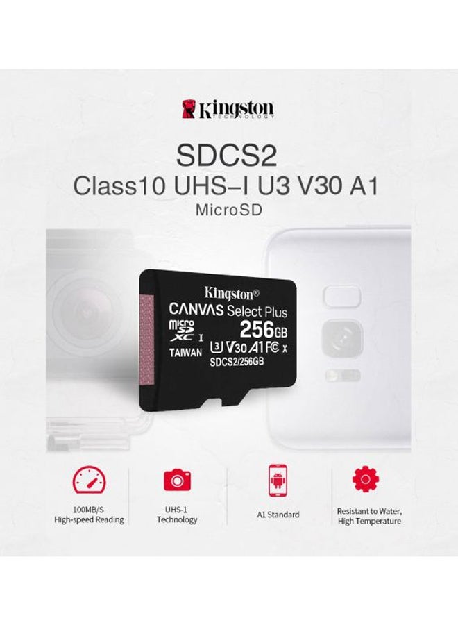 NIBEMINENT Canvas Select Plus MicroSD UHS-1 Memory Card Black  - Image 2