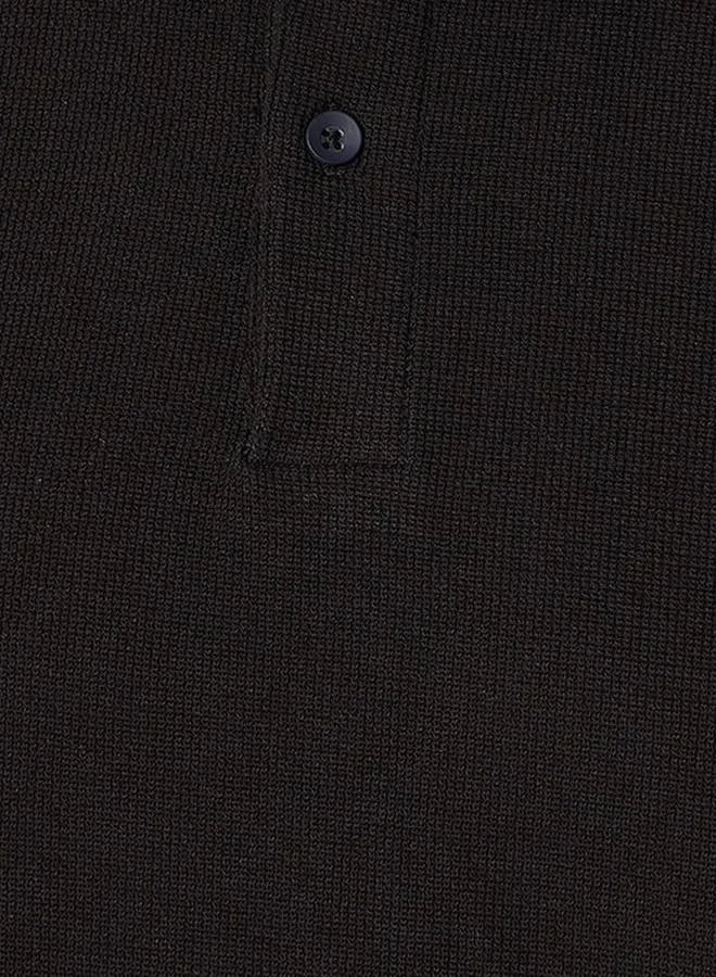 Splash FAV Basic Short Sleeves Textured Polo T-shirt