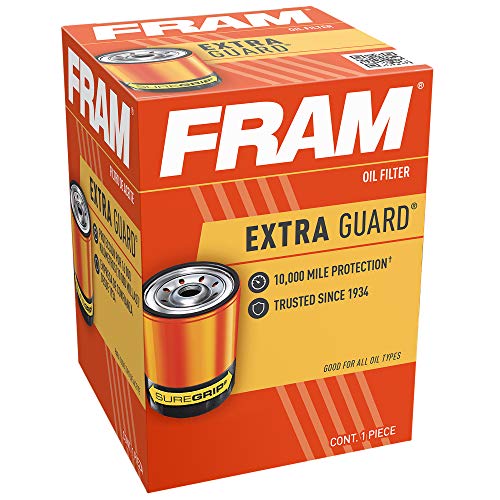 FRAM Extra Guard PH3593A, 10K Mile Change Interval Spin-On Oil Filter - Image 1