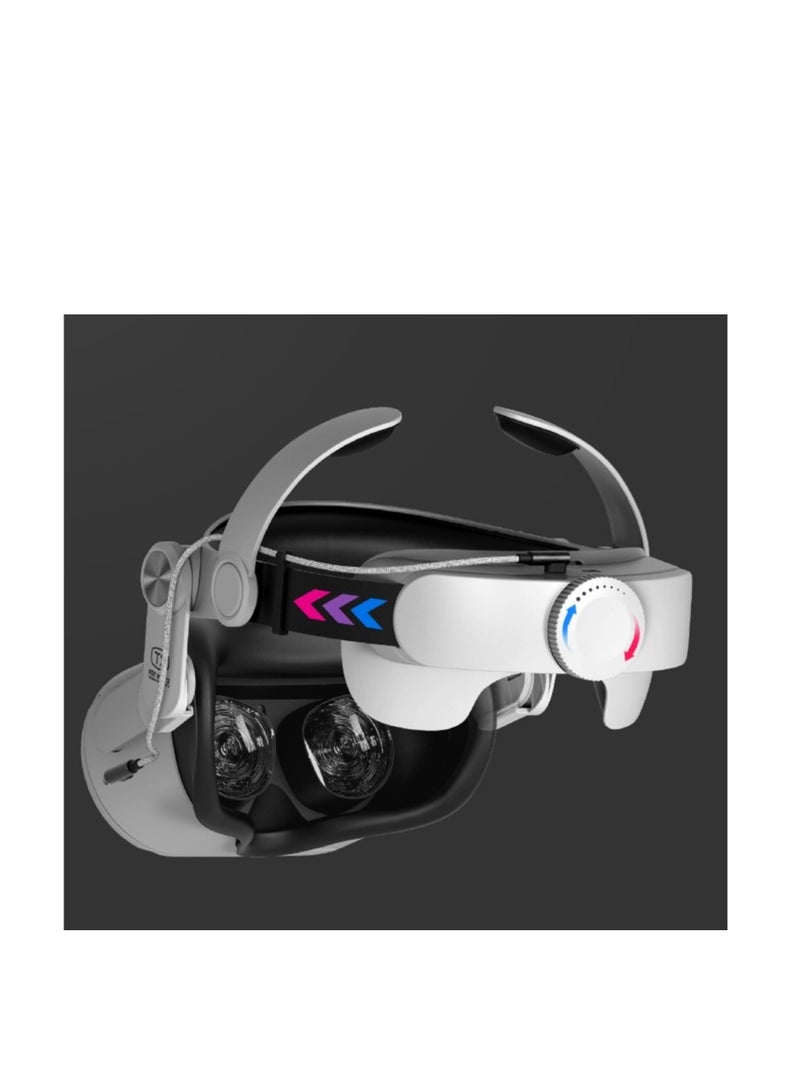 Adjustable Head Strap Compatible with Quest 2 Replacement for Quest 2 Elite Strap Accessories for Enhanced Support and Comfort in VR Suitable for Children and Adults - Image 3