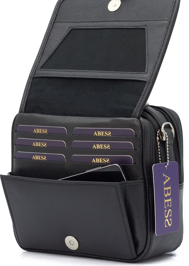 ابيس Men's Bag Luxury Genuine Leather Men's Bag Molded Model