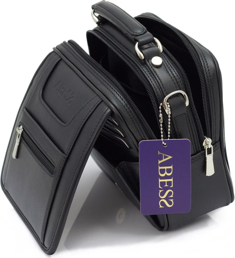 ابيس Men's Bag Luxury Genuine Leather Men's Bag Molded Model