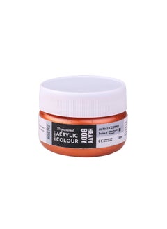 BRUSTRO BRUSTRO Professional Artists ’ Heavybody Acrylic Paint 50Ml Metallic Copper (Sr 4) 