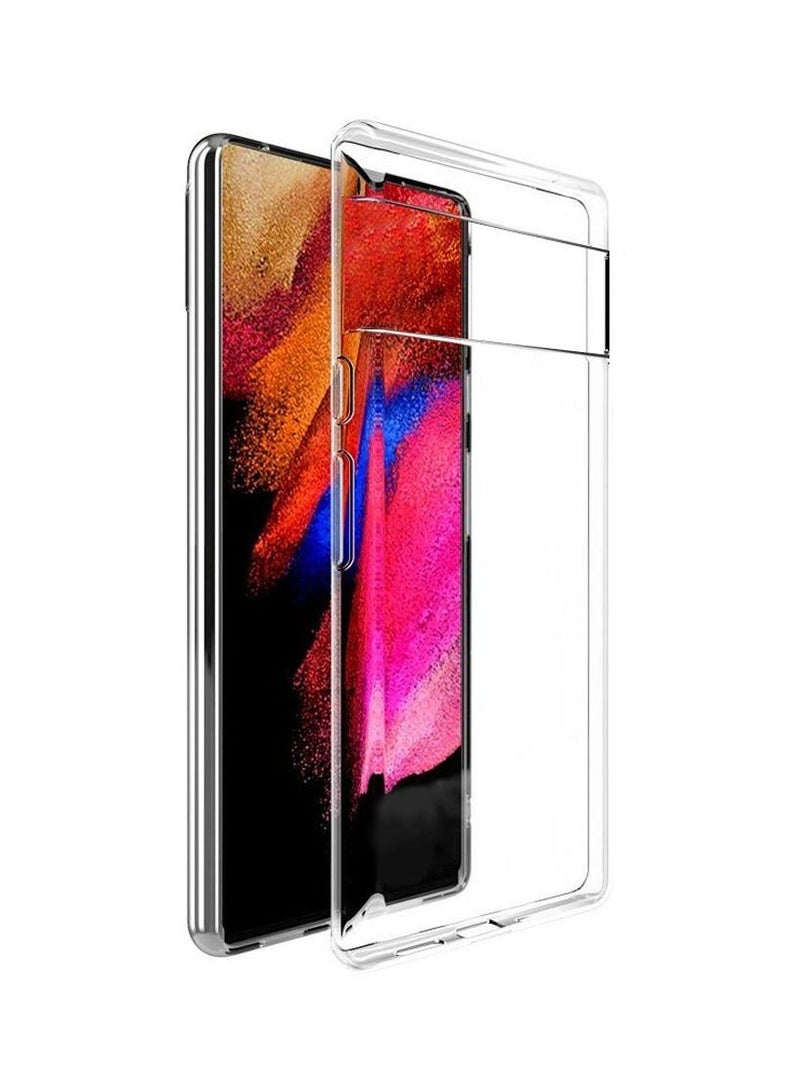 CATANES Google Pixel 6 Protective Slim Transparent Shockproof TPU Case Cover 6.4 inch Clear - Image 5