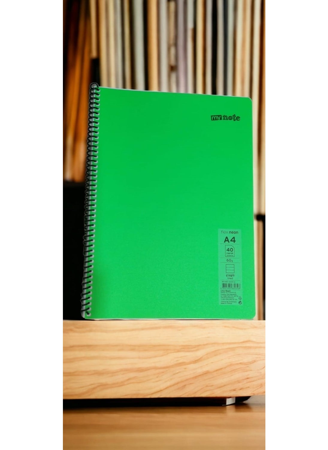 Mynote Flex Notebook 40 Sided Lined 