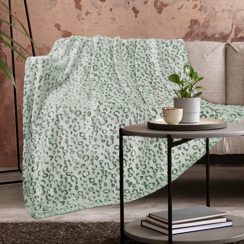 ZHIKU Warm Blanket Throw Soft Fleece Blankets Lightweight Throw Blanket 60""x80"" - Image 1