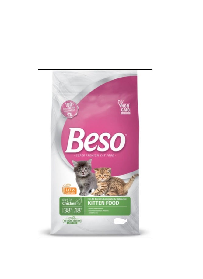 Beso Biso Dry Food with Chicken for Kittens 