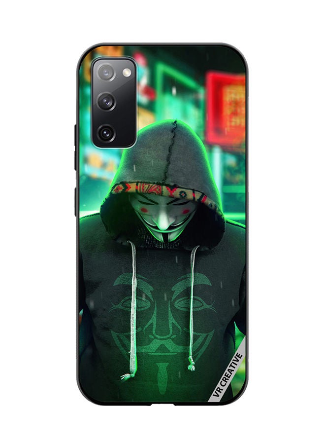 VR CREATIVE Protective Case Cover For Samsung Galaxy S20 FE 5G Joker Mask In Joker Jacket Design Multicolour - Image 1